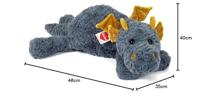 Pluchen draak Lottie 48 cm TEDDY HERMANN meerkleurig - thumbnail