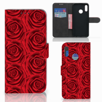 Huawei P Smart 2019 Hoesje Red Roses - thumbnail