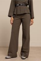 Studio Anneloes Marilon Stripe Trousers 13521 Broek 7414 New Army/kit - thumbnail