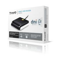 Intelligente Kaartlezer TooQ TQR-210B USB 2.0 Zwart - thumbnail