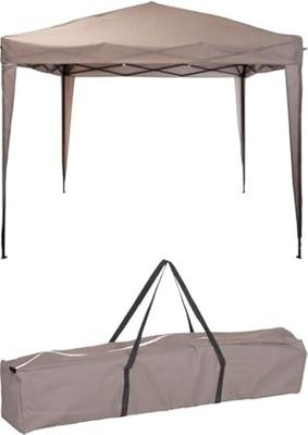 Partytent vouwbaar 300xh250cm grijs