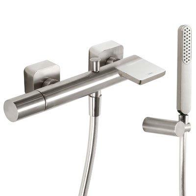 Badmengkraan Tres Loft Colors Waterval met Handdouche 29,2x13,8 cm Rond RVS