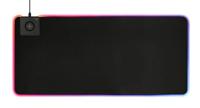 Deltaco GAM-092 RGB Gaming Muismat Zwart - thumbnail