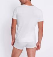 2-pack Go Abc heren T-shirts Korte mouw - Ronde hals - Mannen ondershirt elastisch katoen - - thumbnail