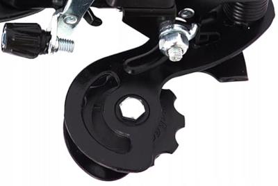 Achterderailleur 6/7-speed Sunrace RDM2T met korte kooi - directe montage (haak) - Zwart Achterderailleur 6/7-speed Sunrace RDM2T met korte kooi - directe montage (haak) - Zwart