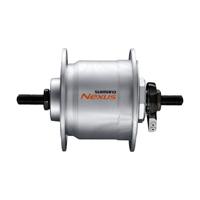 Shimano naafdynamo 36g vaste as 6v 2.4w dhc3000 zilver - thumbnail