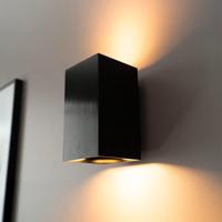 Cometa notte nera by LUSENZ - Up and downlight - Rechthoekige wandlamp met geborsteld zwarte coating - thumbnail