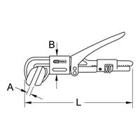KS Tools 116.1003 Reserve-ontziet bekken, kunststof, paar voor 116.1002 - thumbnail