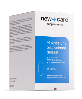 New Care Magnesium Bisglycinaat Tauraat Tabletten