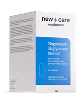 New Care Magnesium Bisglycinaat Tauraat Tabletten - thumbnail