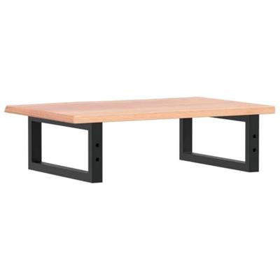 Badkamer wandschap staal en massief eikenhout