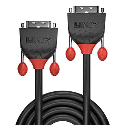 LINDY 36256 DVI-kabel DVI Aansluitkabel DVI-D 18+1-polige stekker, DVI-D 18+1-polige stekker 2.00 m Zwart LINDY 36256 DVI-kabel DVI Aansluitkabel DVI-D 18+1-polige stekker, DVI-D 18+1-polige stekker 2.00 m Zwart