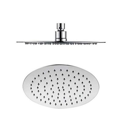 Regendouchekop Sapho Slim Rond 25 cm Gepolijst RVS