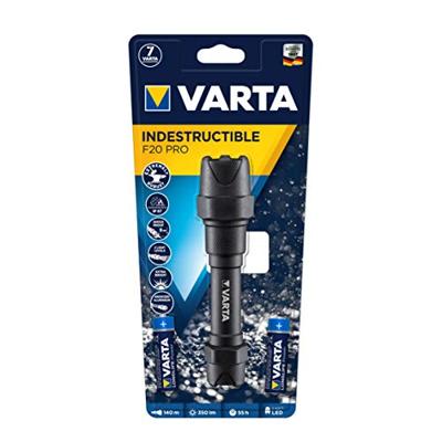 Zaklamp Varta 18711101421 Zwart - thumbnail