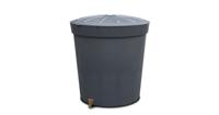 Lanzarote kunststof regenton 300 liter antraciet - thumbnail