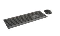 Rapoo 9500M Multi-mode Wireless Ultra-slim Combo Set Zwart - thumbnail