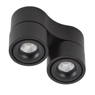 Ole 2 Opbouwspot Zwart Ole 2 Opbouwspot Zwart