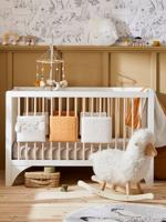 Kinderbedbumper / boxbumper PETIT MOUTON Oeko-Tex®. ecru / honing - thumbnail