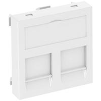 OBO Bettermann 6119214 Afdekking Datatechniekdrager (b x h x d) 45 x 45 x 9 mm 1 stuk(s) Wit - thumbnail