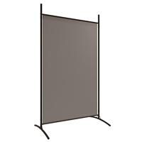 Kamerscherm met 6 panelen 520x180 cm stof antracietkleurig - thumbnail