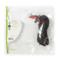 Stereo-Audiokabel | 2x RCA Male - 2x RCA Male | 5,0 m | Zwart - thumbnail