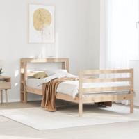 Bedframe zonder matras massief grenenhout 100x200 cm - thumbnail