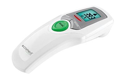 Ecomed TM 65-E Infrarood koortsthermometer Met koortsalarm - thumbnail