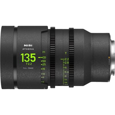 NiSi 135mm T2.2 (G-Mount) ATHENA PRIME full frame cinema lens (no drop in filter)