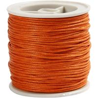 Creativ Company Katoenkoord, dikte 1 mm, oranje, 40 m/ 1 rol - thumbnail