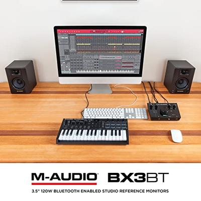 M-AUDIO BX3 BT 2x luidspreker Zwart Bedraad + Bluetooth 50 W