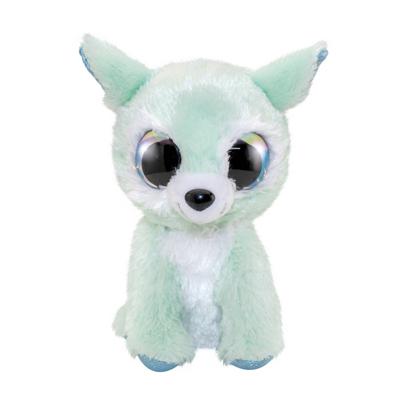 Lumo Stars Knuffel 12,6 Cm Pluche Groen 2-delig Lumo Stars Knuffel 12,6 Cm Pluche Groen 2-delig