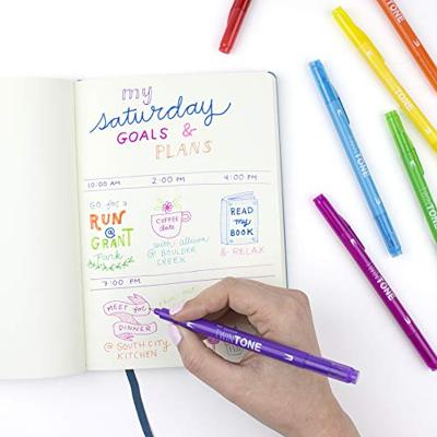 Tombow • twintone dual-tip brushpen turquoise blue