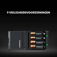 Oplader + Oplaadbare Batterijen DURACELL CEF27 2 x AA + 2 x AAA 1700 mAh 750 mAh (1 Stuks) - thumbnail