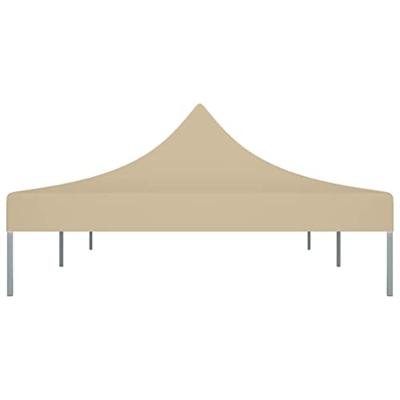 VidaXL Partytentdak 270 g/m² 6x3 m beige - thumbnail