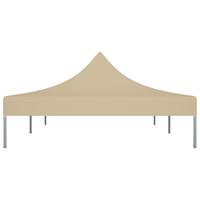 Partytentdak 270 g/m² 6x3 m beige - thumbnail