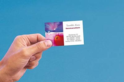 AVERY visitekaarten 185 g/m², 10 per blad, 250 stuks AVERY visitekaarten 185 g/m², 10 per blad, 250 stuks