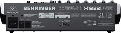 Behringer X1222USB mengpaneel 4 kanalen - thumbnail