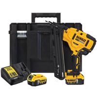 DeWALT DCN650P2 Accu afwerktacker 15Ga 18V XR 5.0Ah in TSTAK - thumbnail