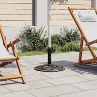 VidaXL Parasolvoet 12 kg 48 cm gietijzer bronskleurig - thumbnail