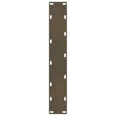 Bartafelpoten 2 st 40x(100-101) cm staal naturel