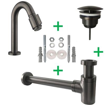 Wiesbaden Caral Victoria Fonteinkraanset Gunmetal