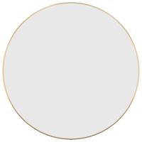 VidaXL Wandspiegel rond ø60 cm goudkleurig - thumbnail