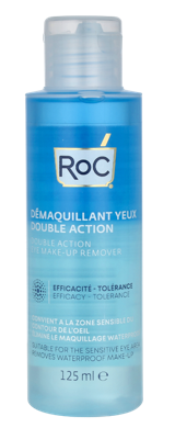 ROC Double action eye makeup remover 125 Milliliter ROC Double action eye makeup remover 125 Milliliter
