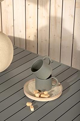 Nohr Loungetafel 'Lasheka' 120 x 70cm, kleur Khaki Nohr Loungetafel 'Lasheka' 120 x 70cm, kleur Khaki