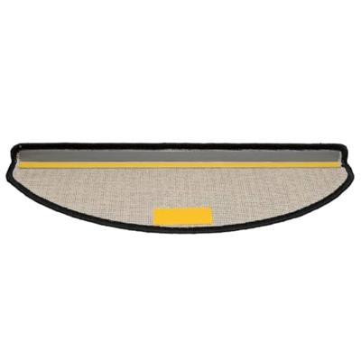 VidaXL Trapmatten 30 st 65x21x4 cm zwart halfrond groot VidaXL Trapmatten 30 st 65x21x4 cm zwart halfrond groot