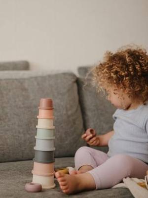 Stapeltoren - MUSHIE meerkleurig