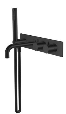 Style inbouw badthermostaat muur mat zwart Style inbouw badthermostaat muur mat zwart