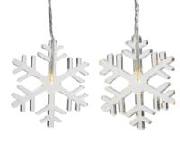 Led verlichting sneeuwvlok 105 cm warm wit - thumbnail