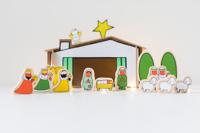 Dick Bruna Houten Kerststal - thumbnail
