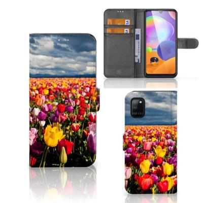 Samsung Galaxy A31 Hoesje Tulpen Samsung Galaxy A31 Hoesje Tulpen